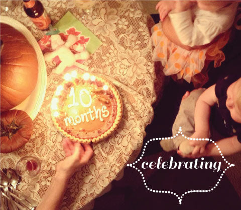 Happy Thanksgiving Canada & Happy 10 Months to our little Loves!