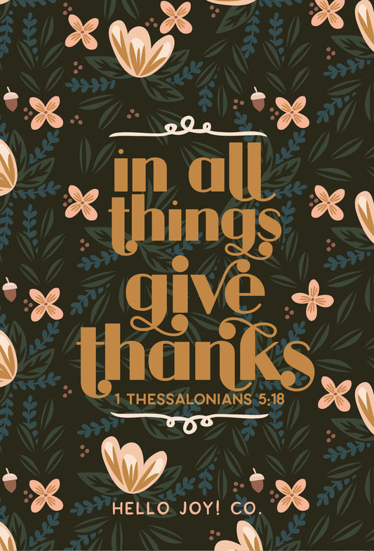 Encouraging Wednesdays ... 1 Thessalonians 5:18