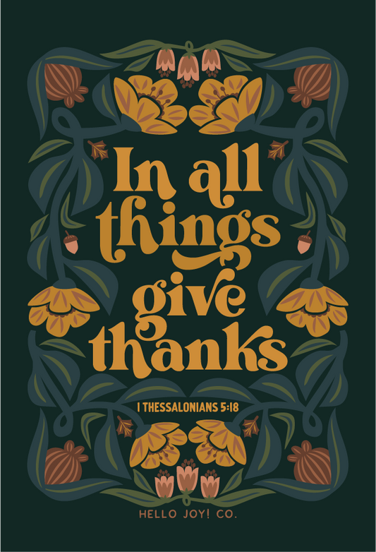 Encouraging Wednesdays ... 1 Thessalonians 5:18