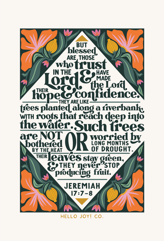 ENCOURAGING WEDNESDAYS ... JEREMIAH 17:7-8