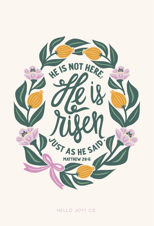 Encouraging Wednesdays ... MATTHEW 28:6