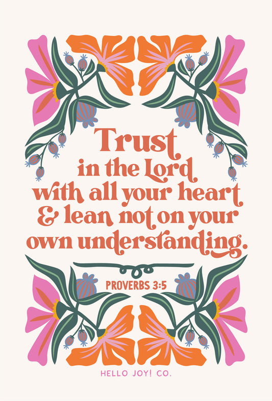 Encouraging Wednesdays ... PROVERBS 3:5