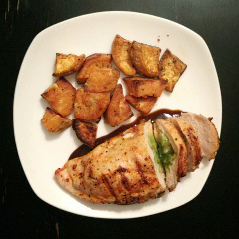 Carl Redding's Gouda-Stuffed Chicken