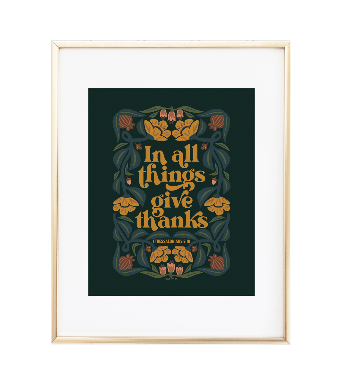 1 Thessalonians 5:18 Print Midnight - Instant Download