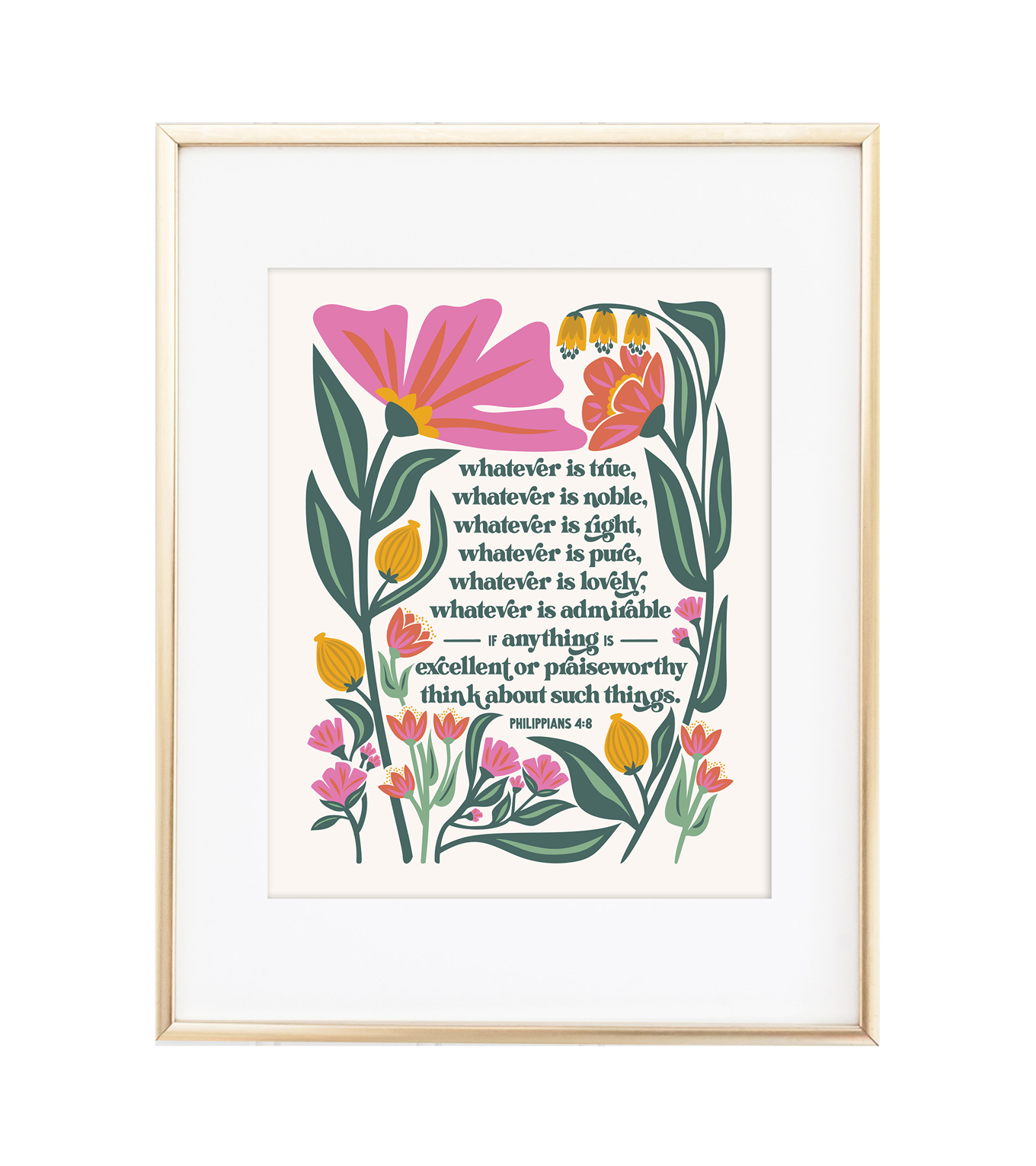 Philippians 4:8 Print