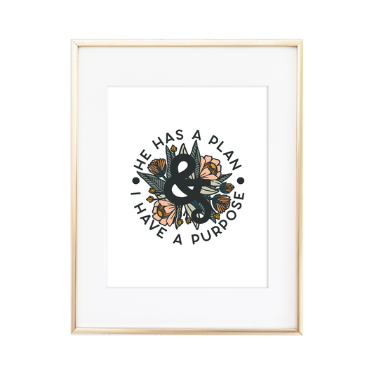 Plan & Purpose Print