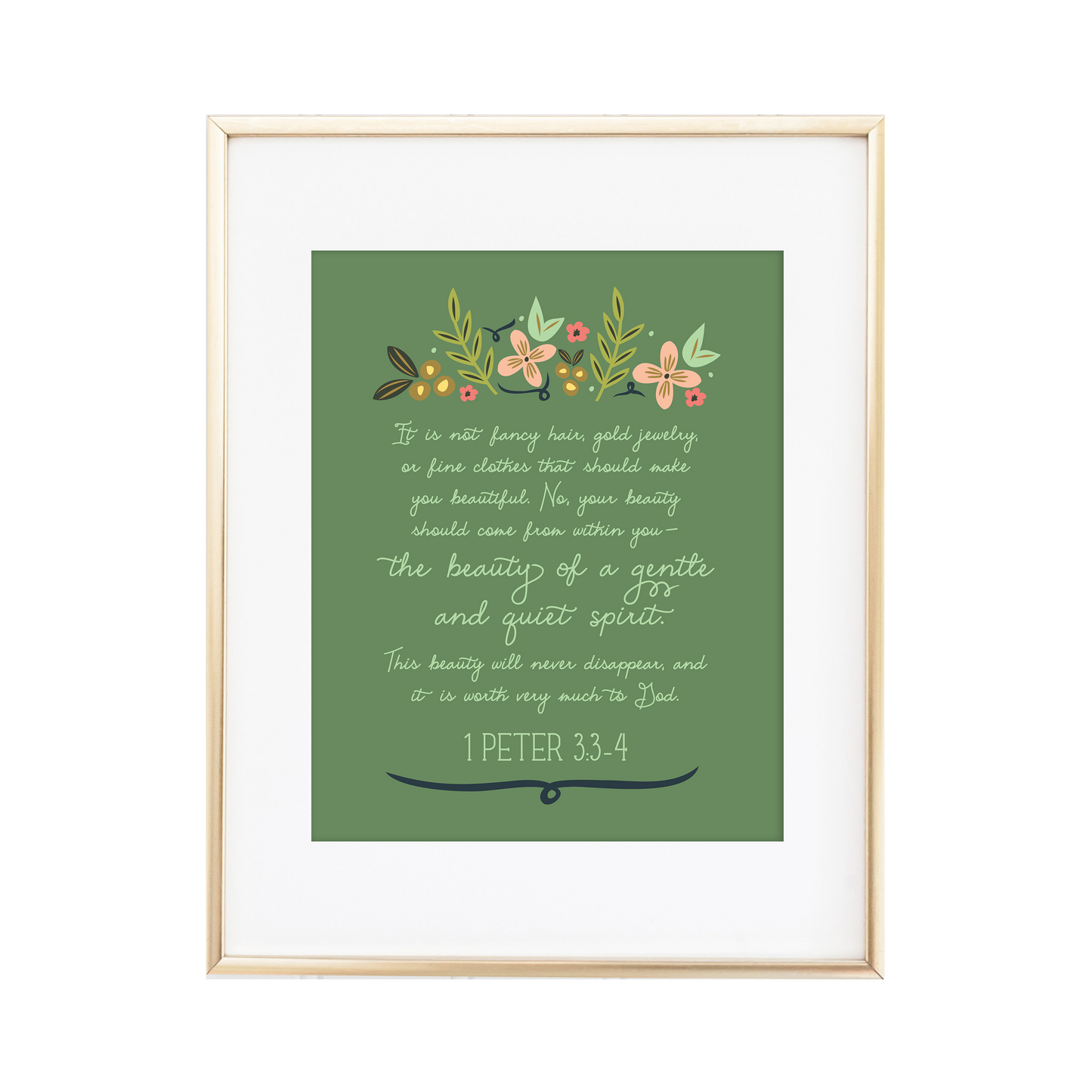 1 Peter 3:3-4 Print