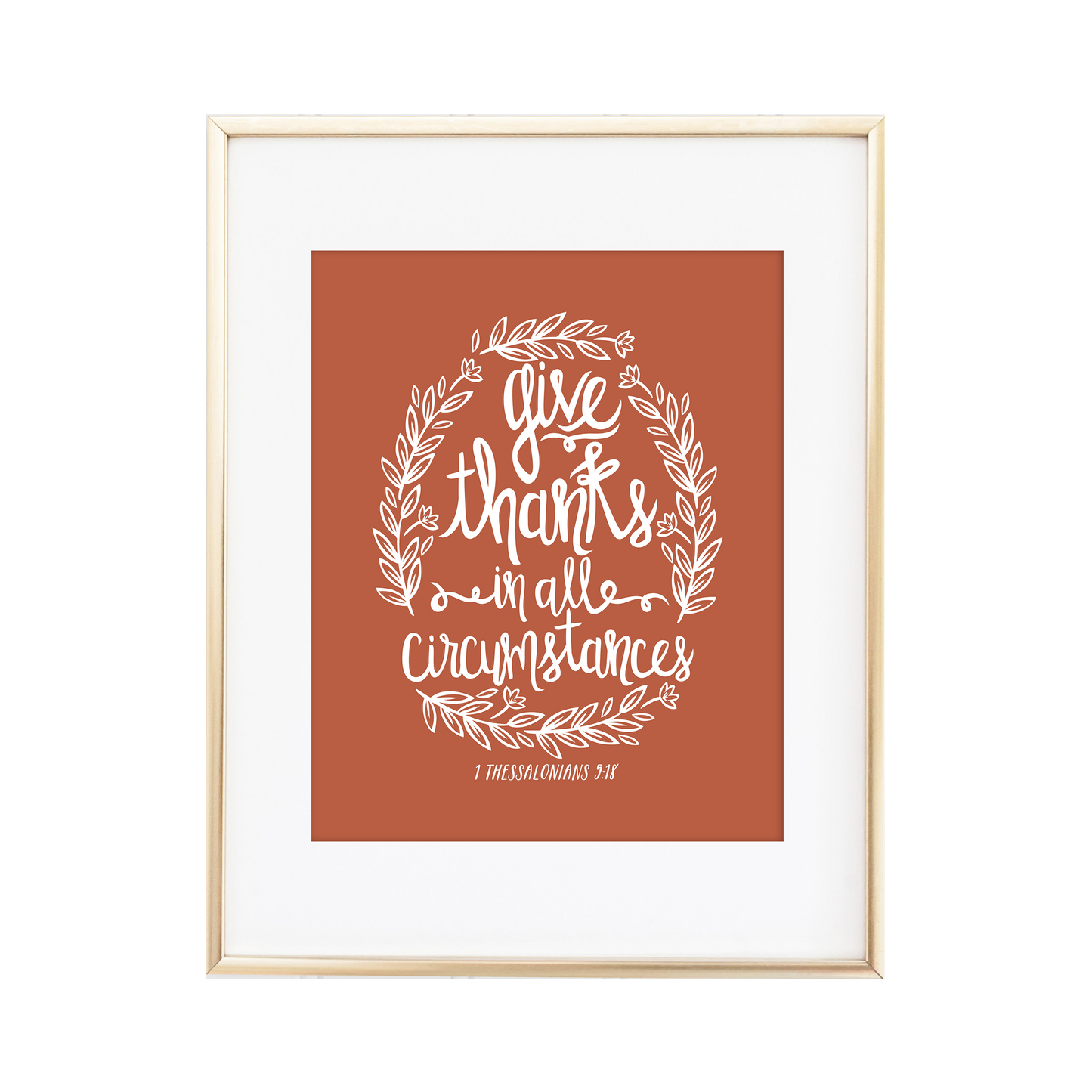 1 Thessalonians 5:18 Print