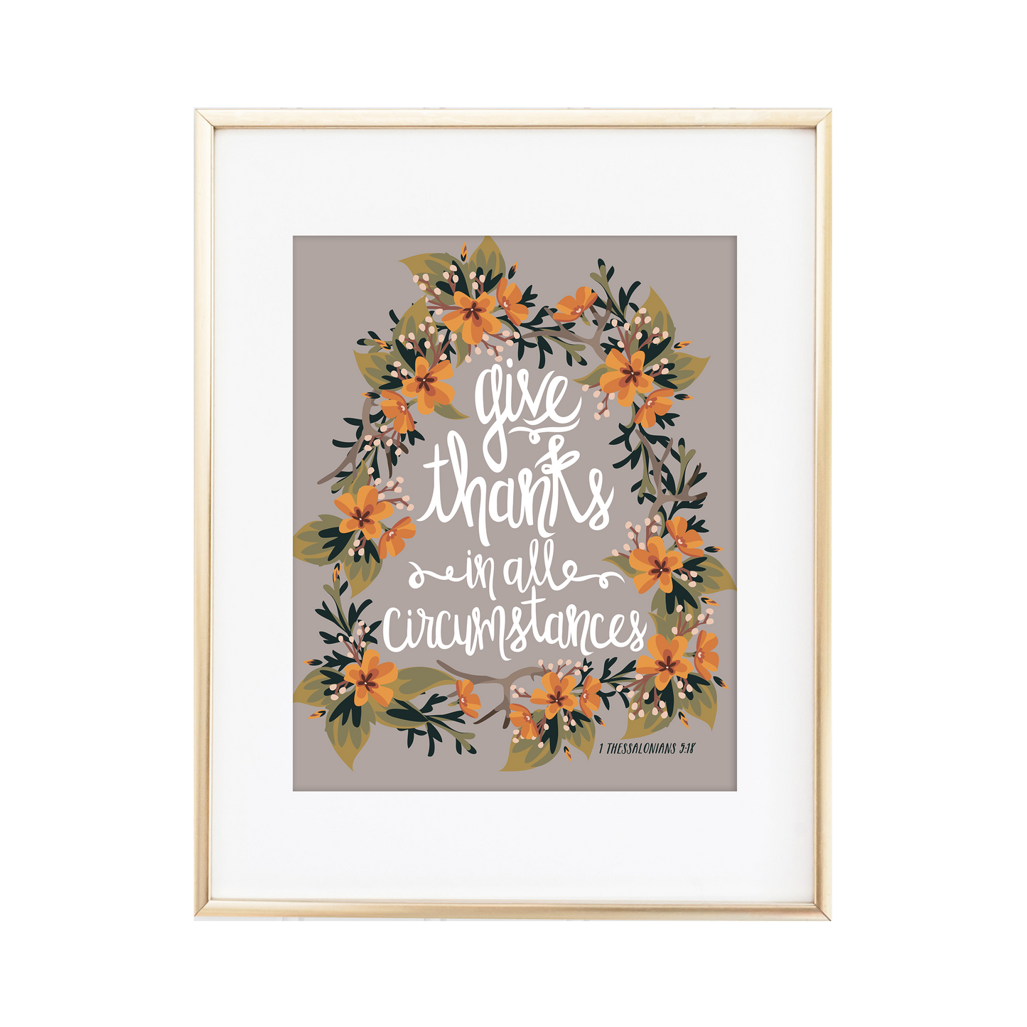 1 Thessalonians 5:18 Print