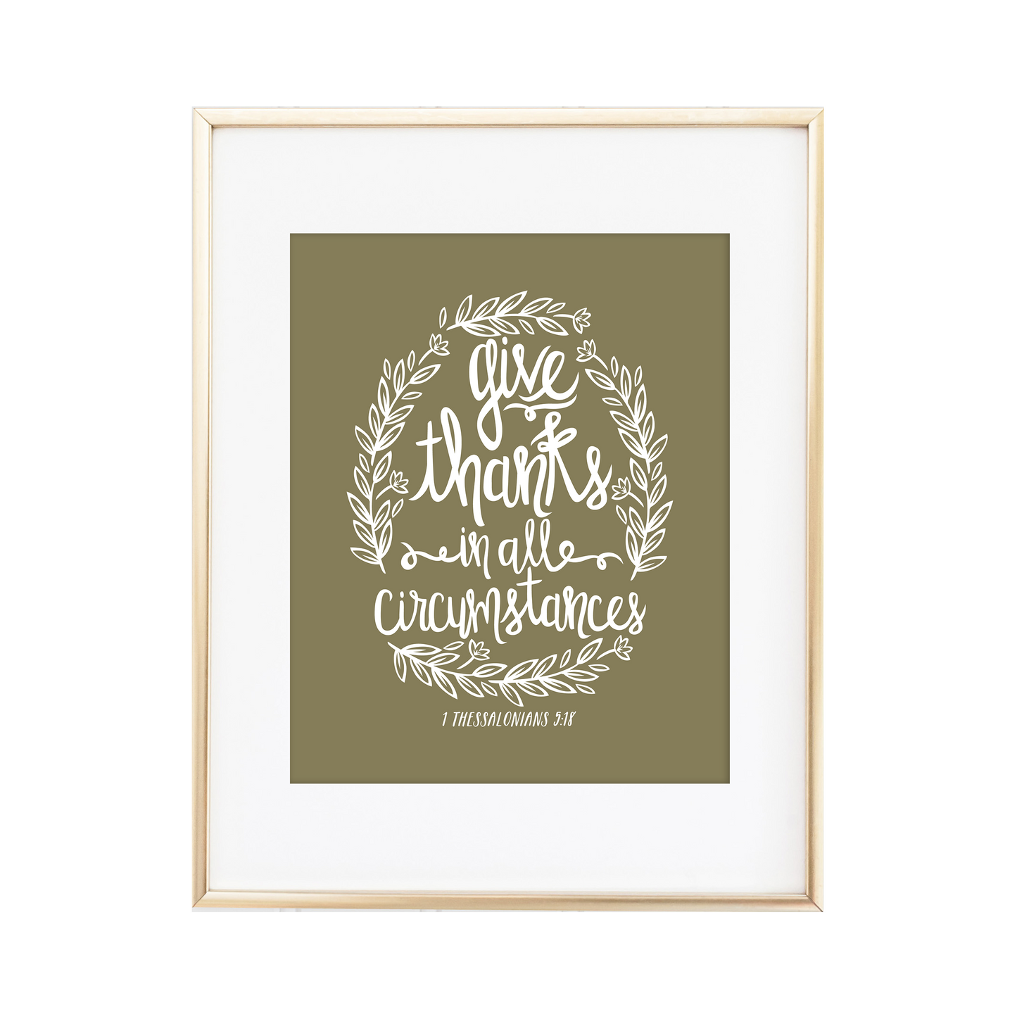 1 Thessalonians 5:18 Print