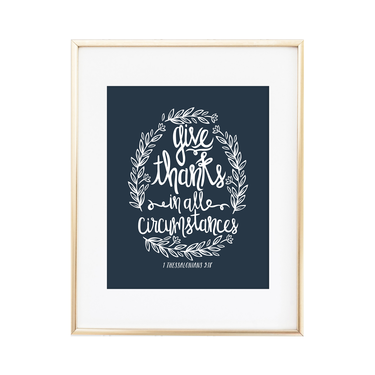 1 Thessalonians 5:18 Print
