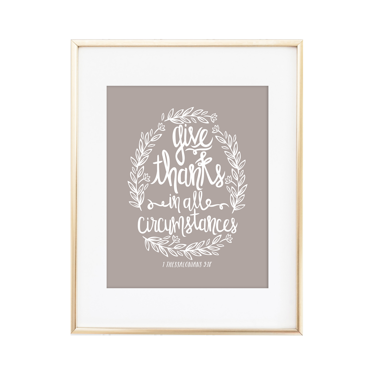 1 Thessalonians 5:18 Print