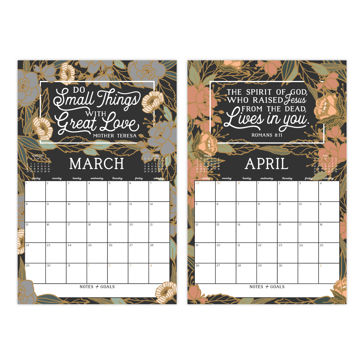 2020 Encouraging Wall Calendar