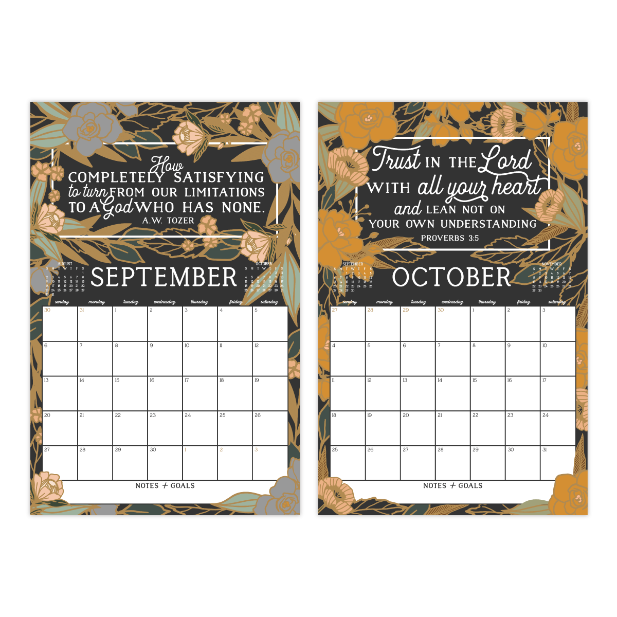 2020 Encouraging Wall Calendar