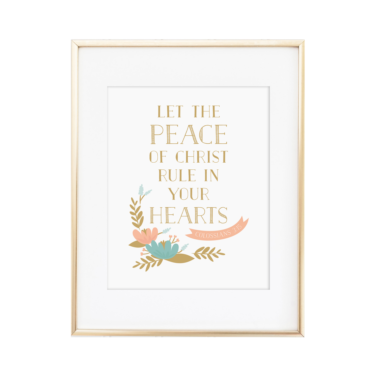 Colossians 3:15 Print