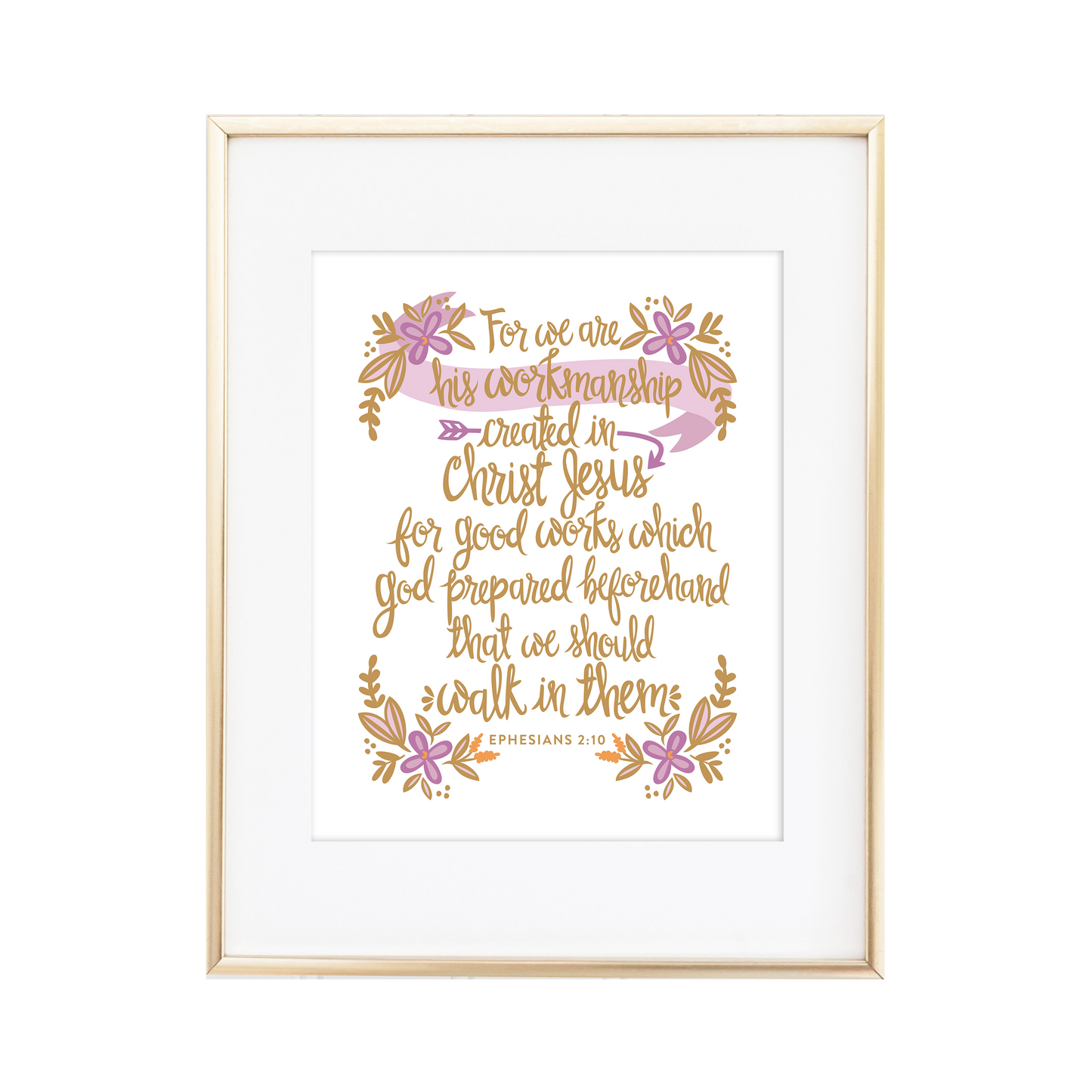 Ephesians 2:10 Print