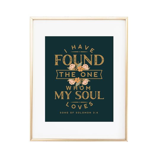 Whom My Soul Loves Print