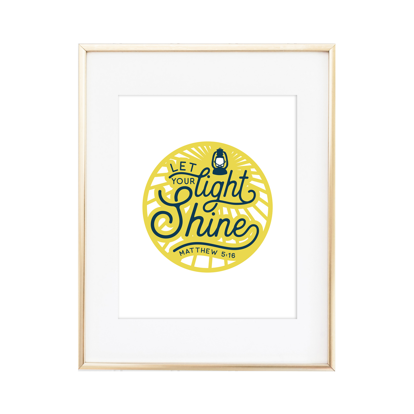 Let Your Light Shine Print