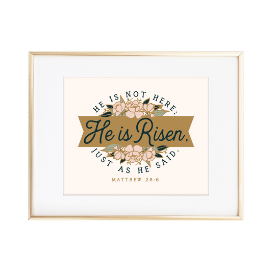 Matthew 28:6 Print