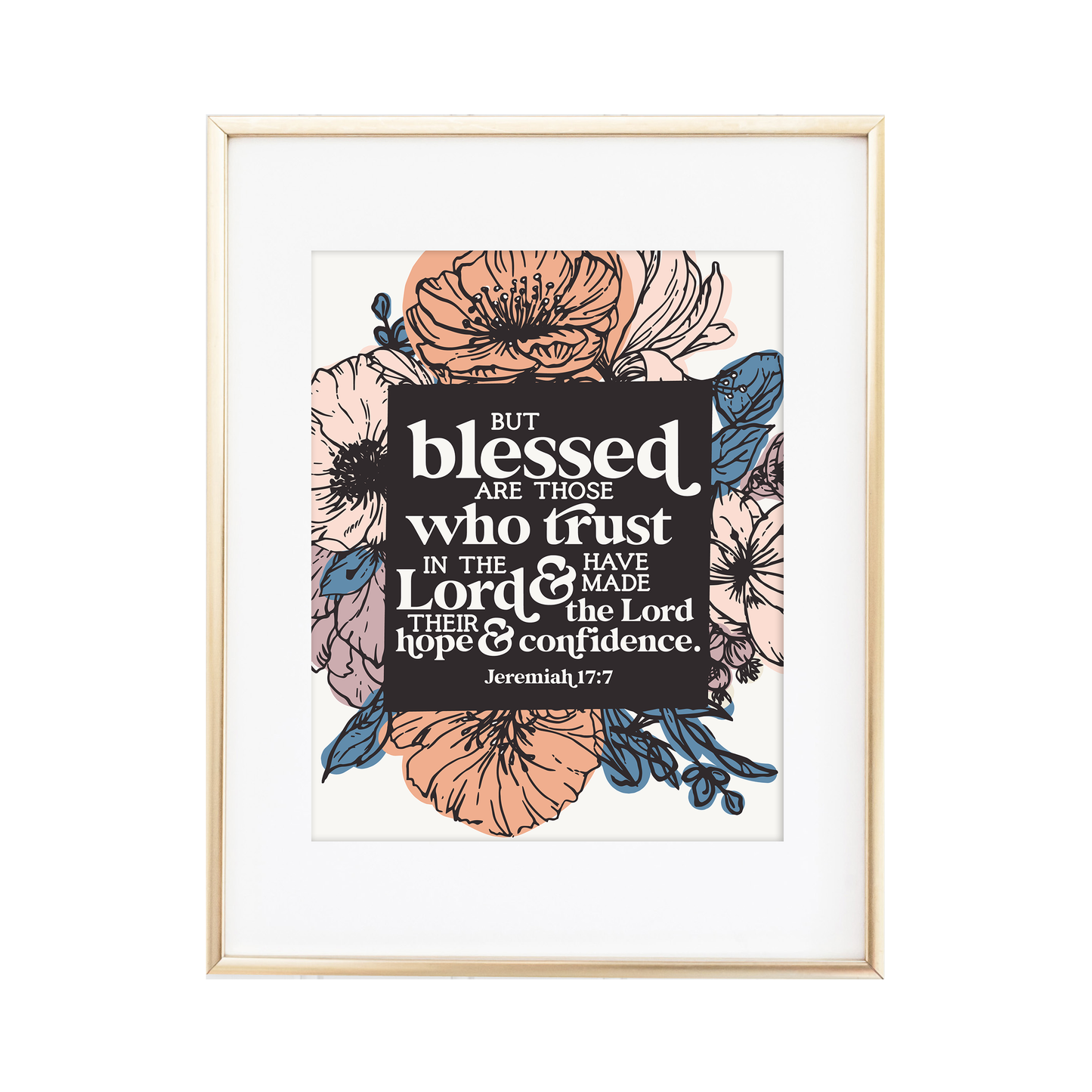 Jeremiah 17:7 Print