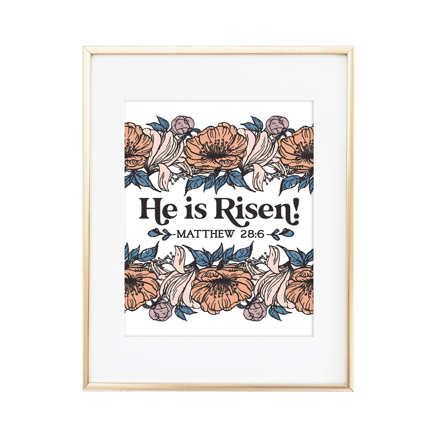 He is Risen Matthew 28:6 Print
