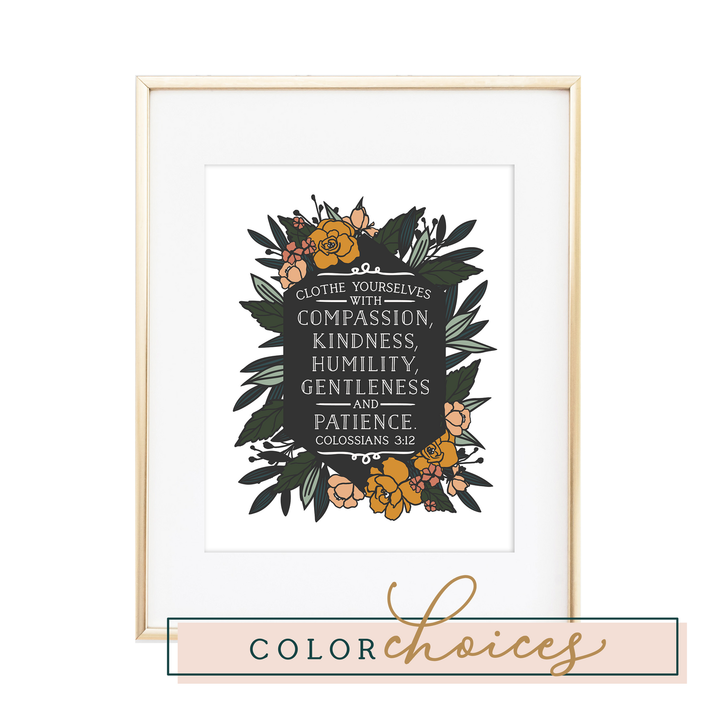 Colossians 3:12 Print