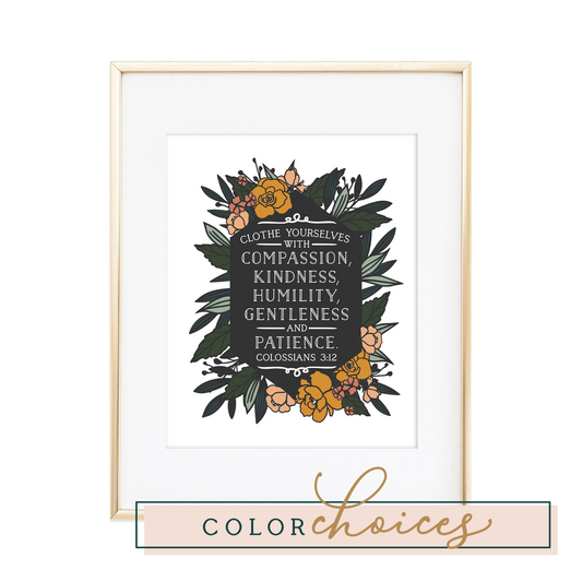 Colossians 3:12 Print