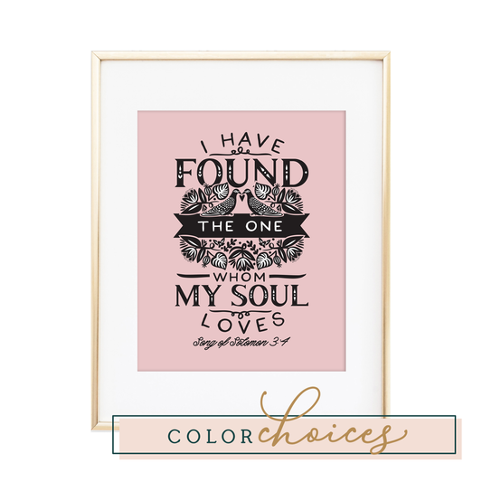 Song of Solomon 3:4 Print