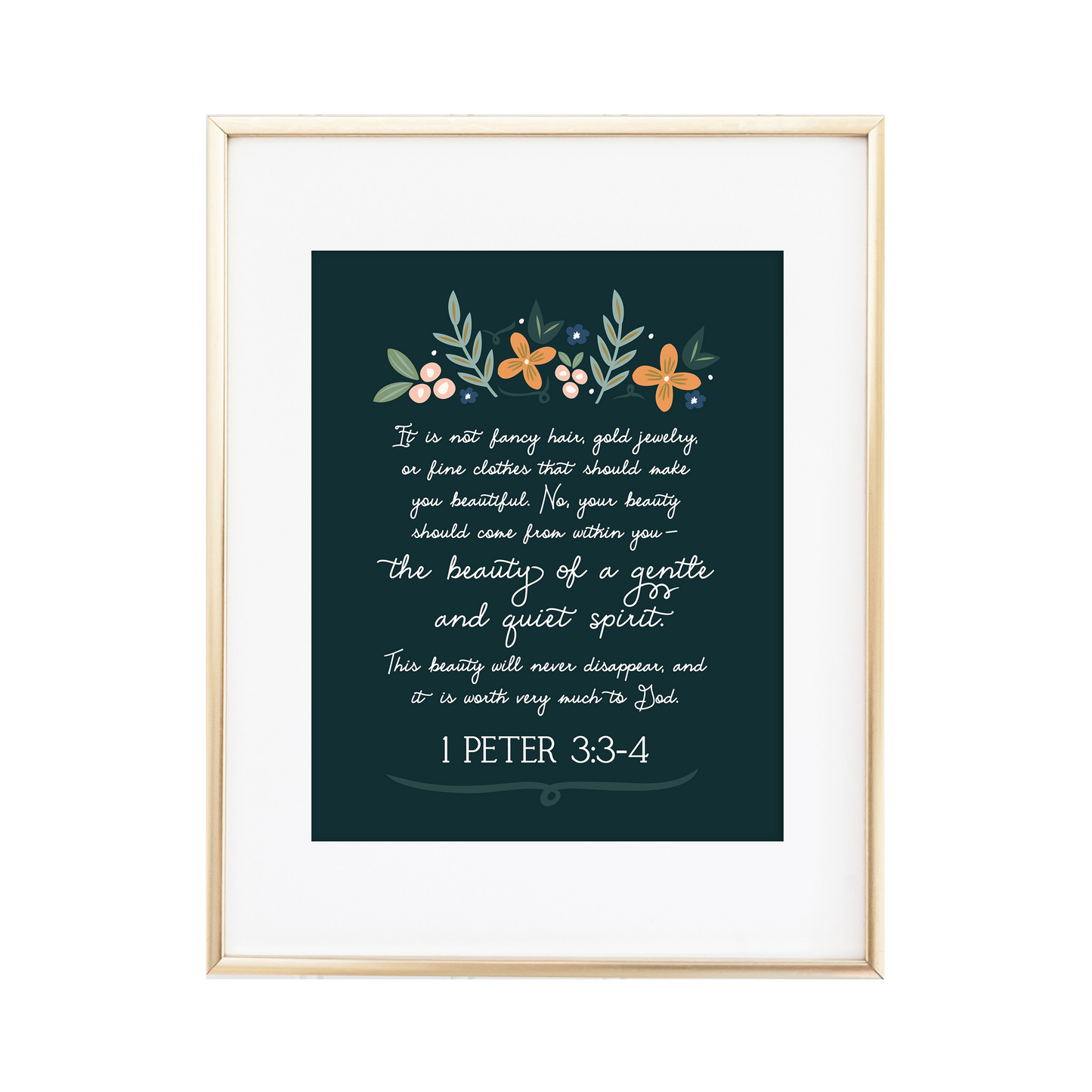 1 Peter 3:3-4 Print