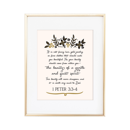 1 Peter 3:3-4 Print