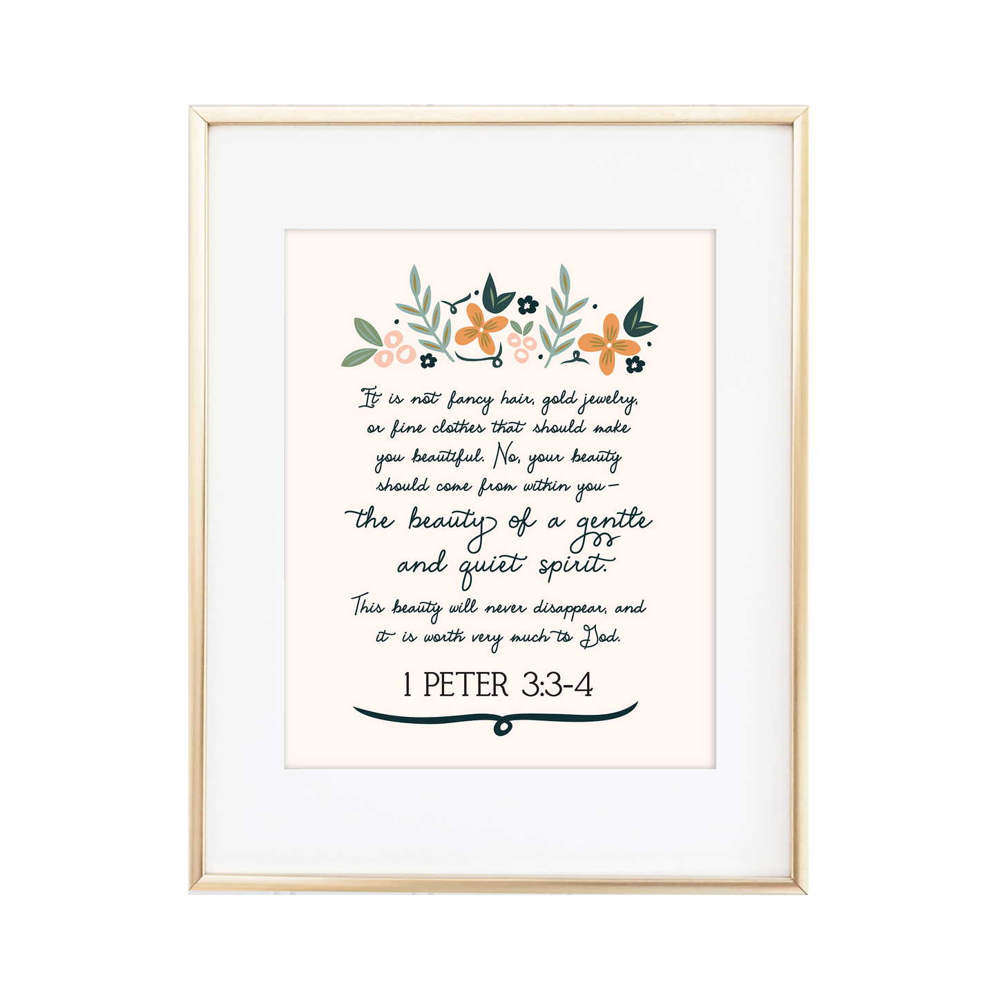 1 Peter 3:3-4 Print