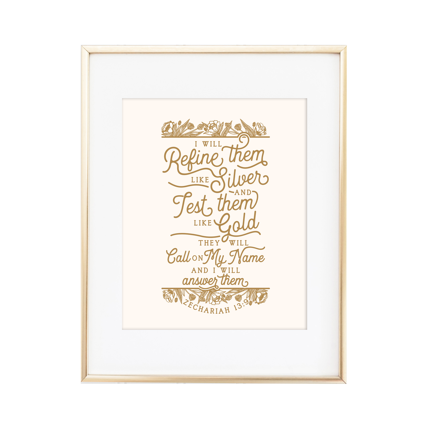 Zechariah 13:9 Print