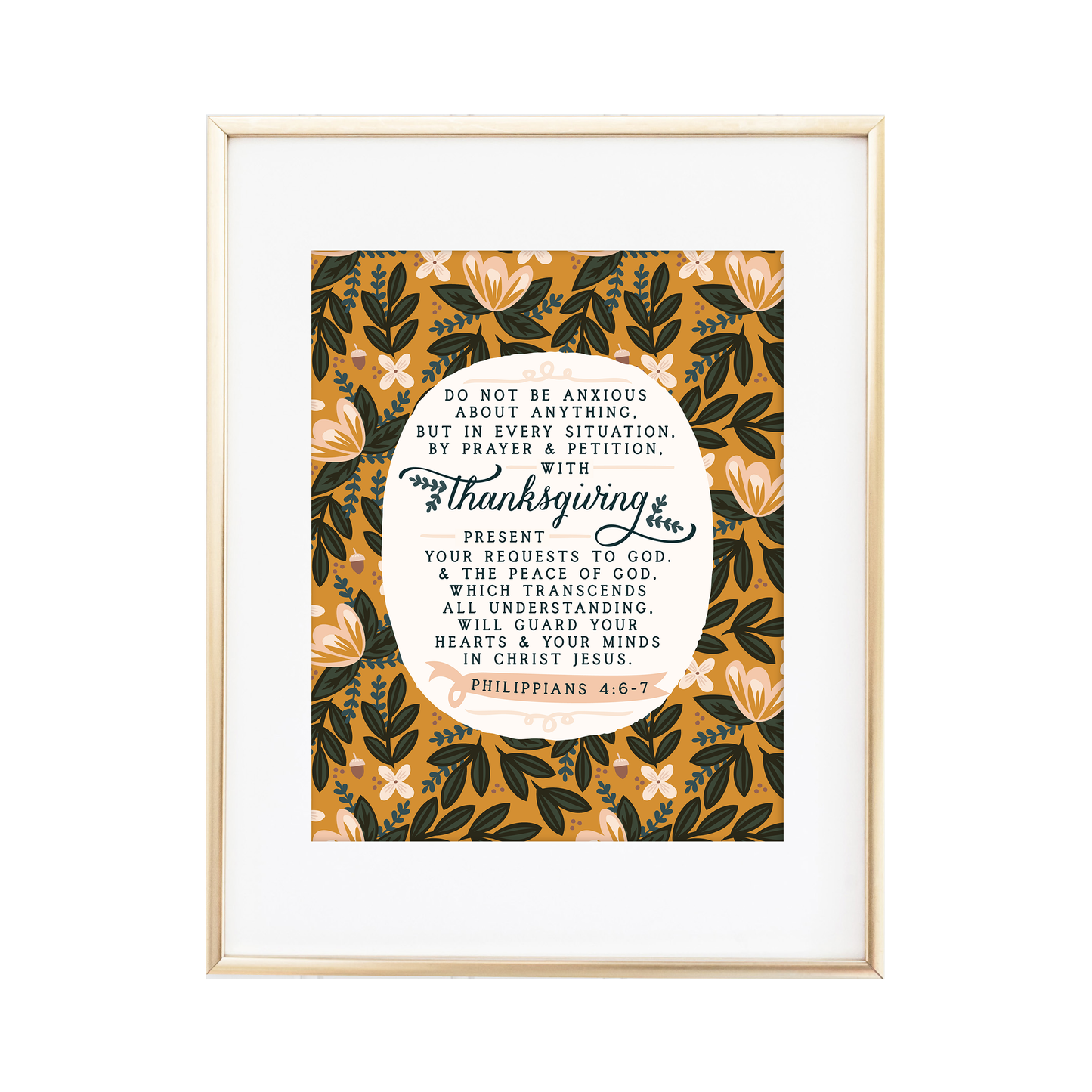 Philippians 4:6-7 Print