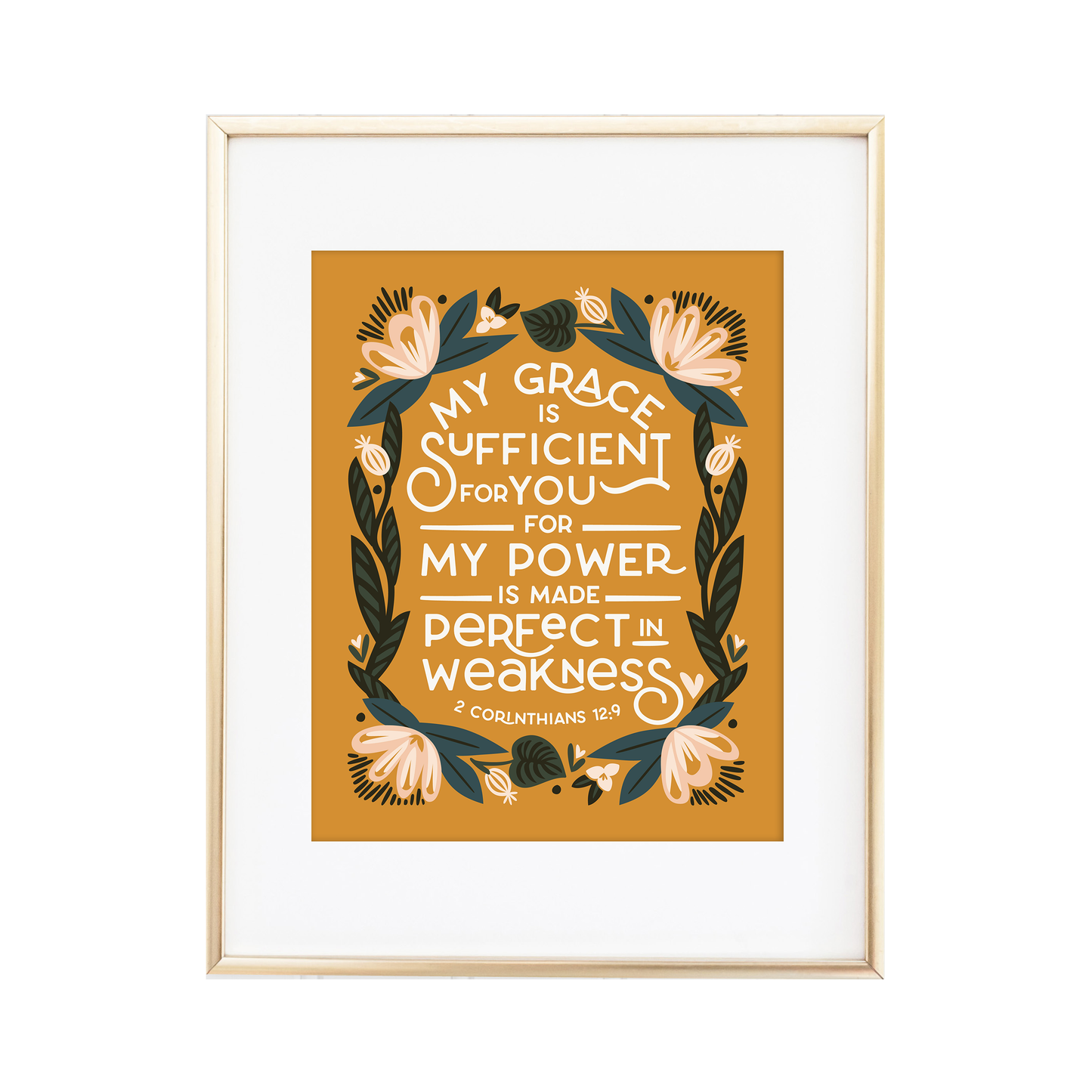 2 Corinthians 12:9 Print