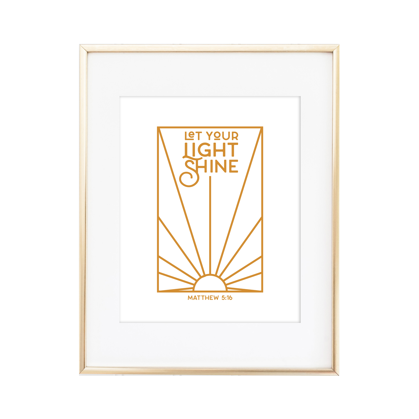 Matthew 5:16 Print