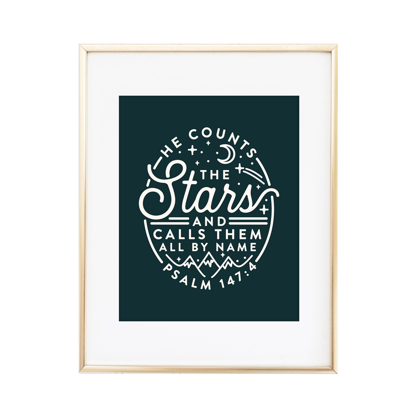 Psalm 147:4 Print