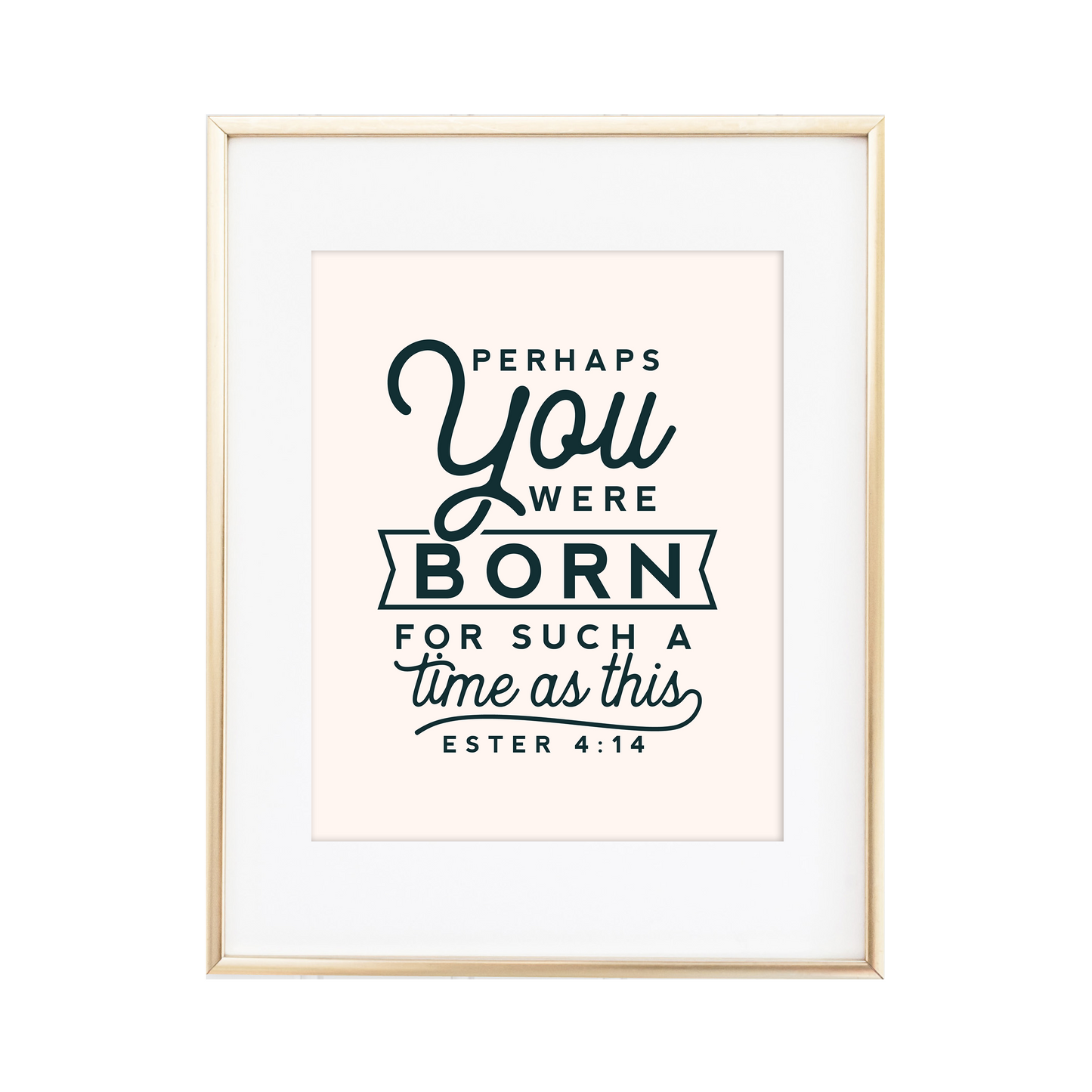 Esther 4:14 Print