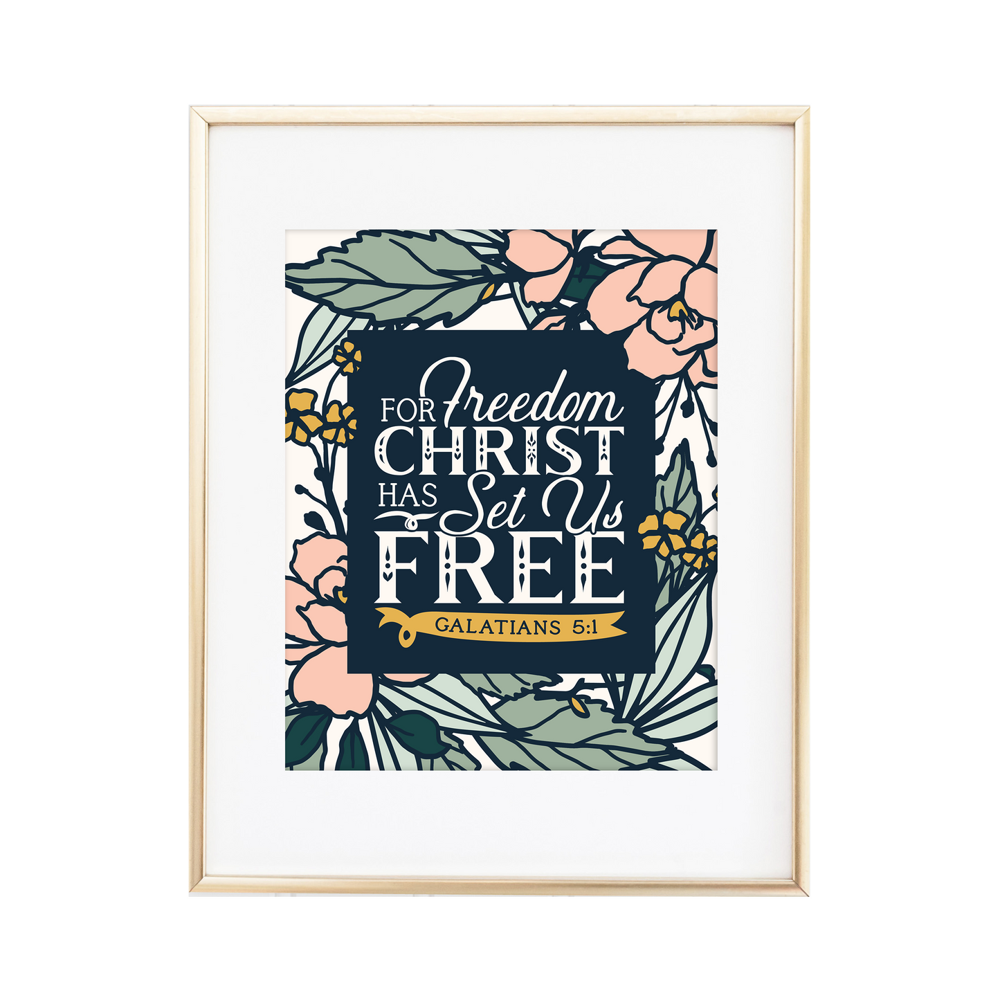 Galatians 5:1 Print