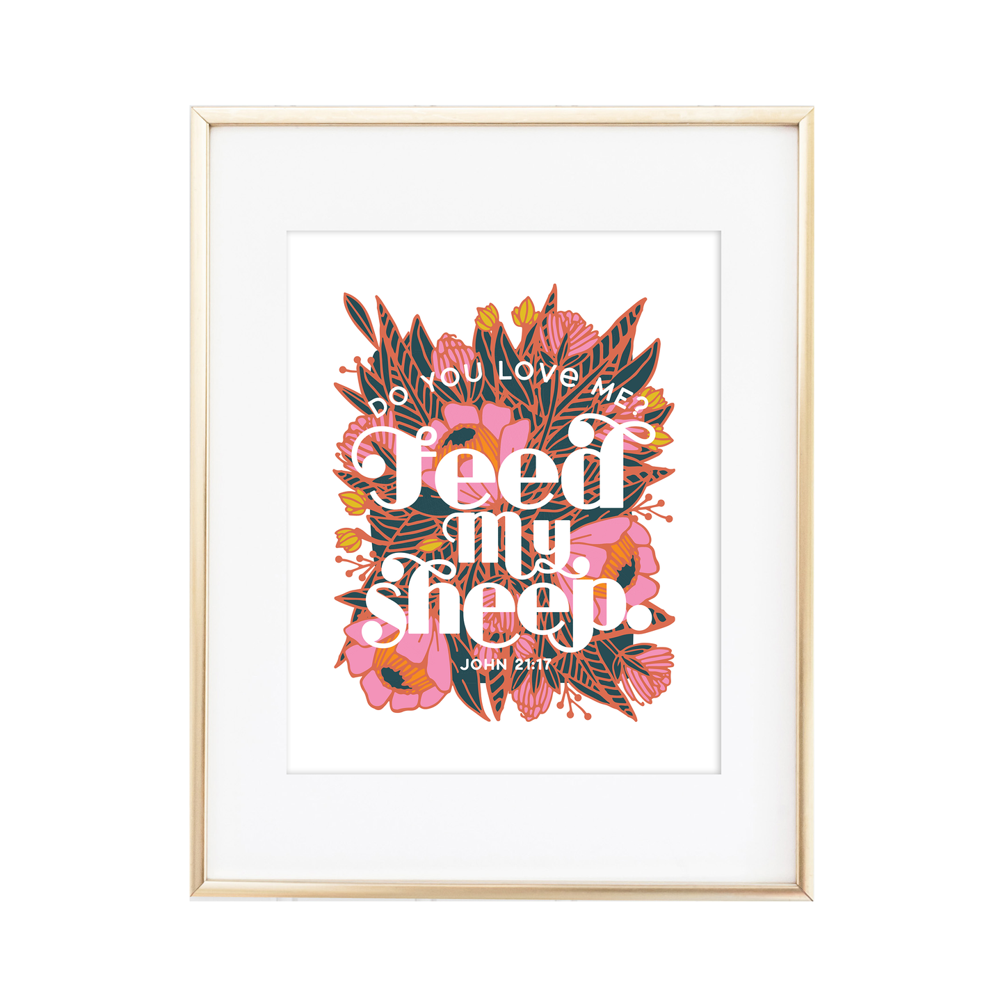 John 21:17 Print
