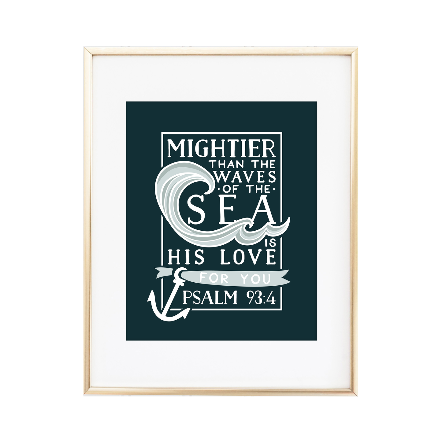 Psalm 93:4 Print