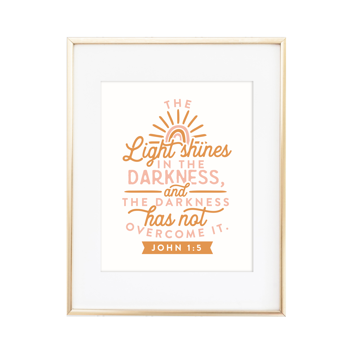 John 1:5 Print