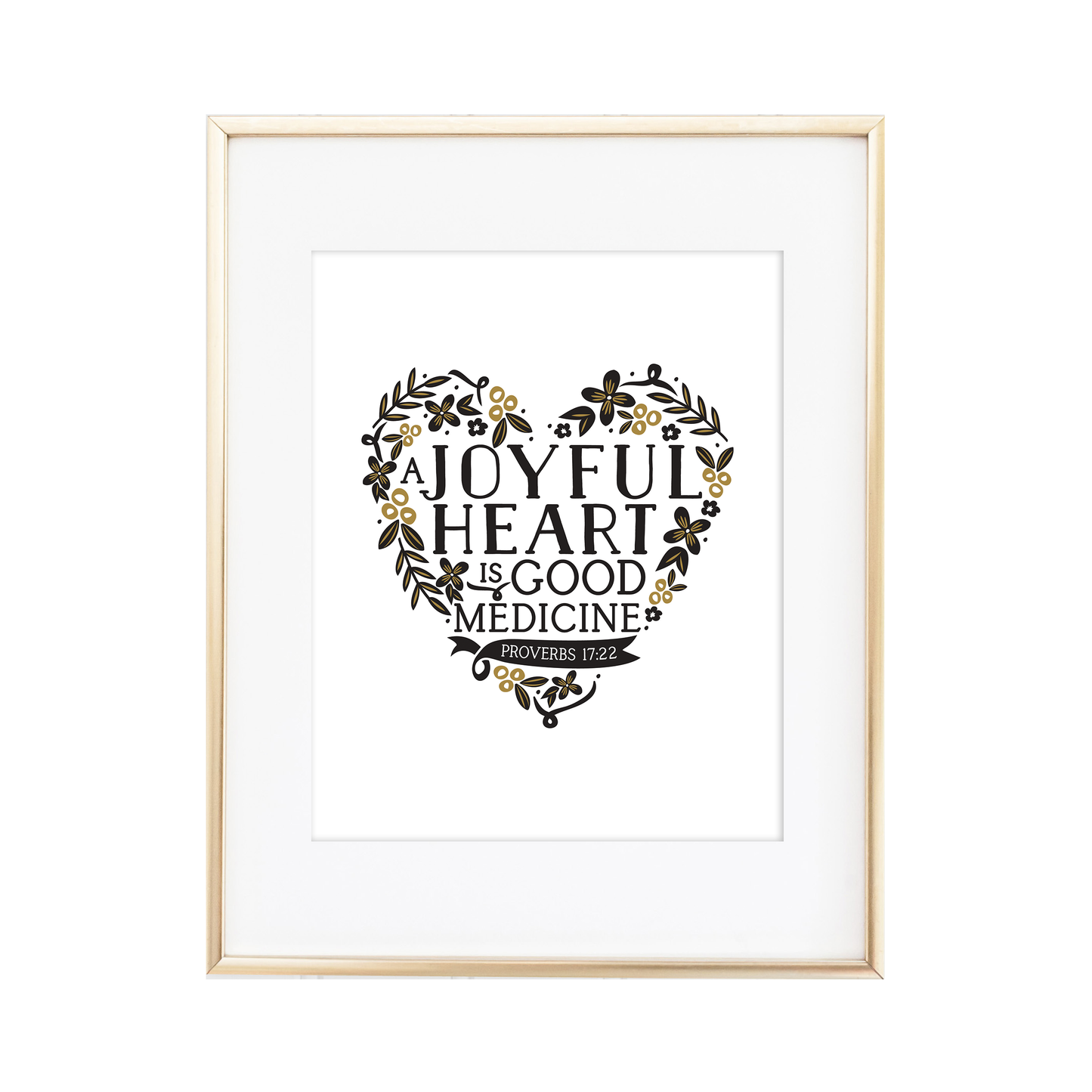 Proverbs 17:22 Print