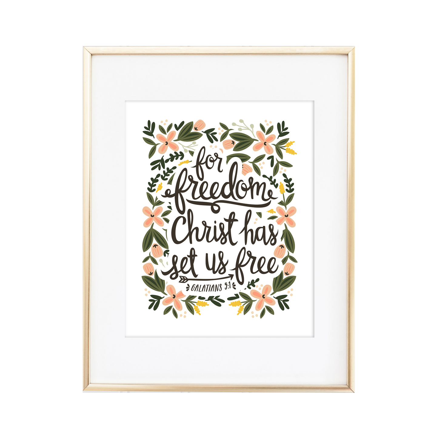 Galatians 5:1 Print