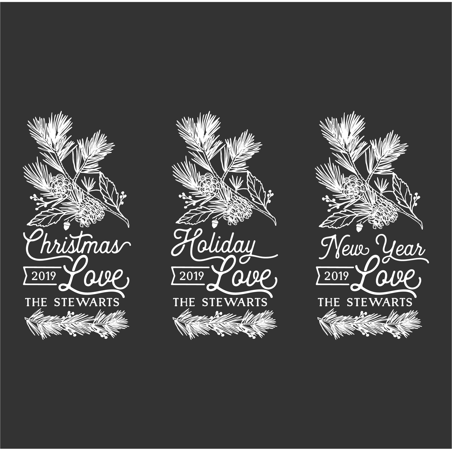 White Pine Greeting Card Printable