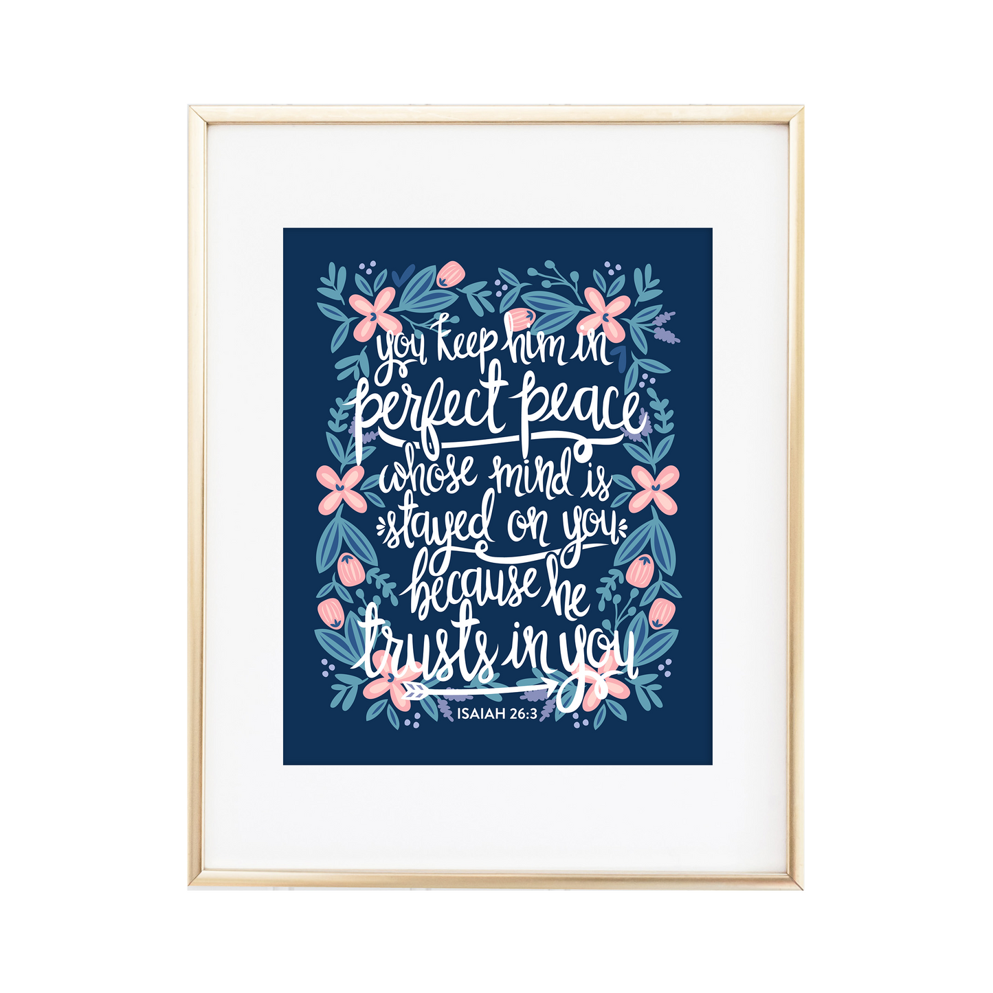 Isaiah 26:3 Print