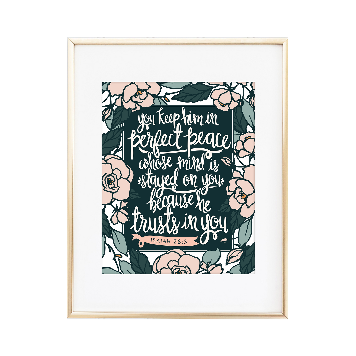 Isaiah 26:3 Print