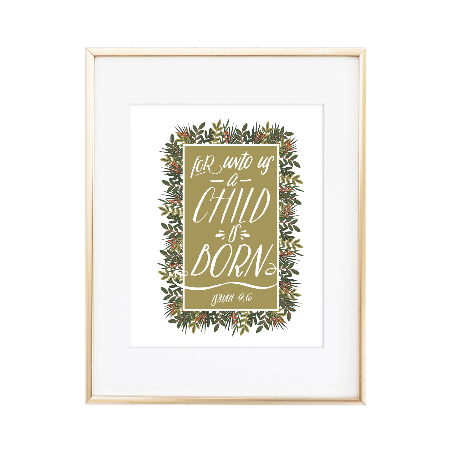 Isaiah 9:6 Print