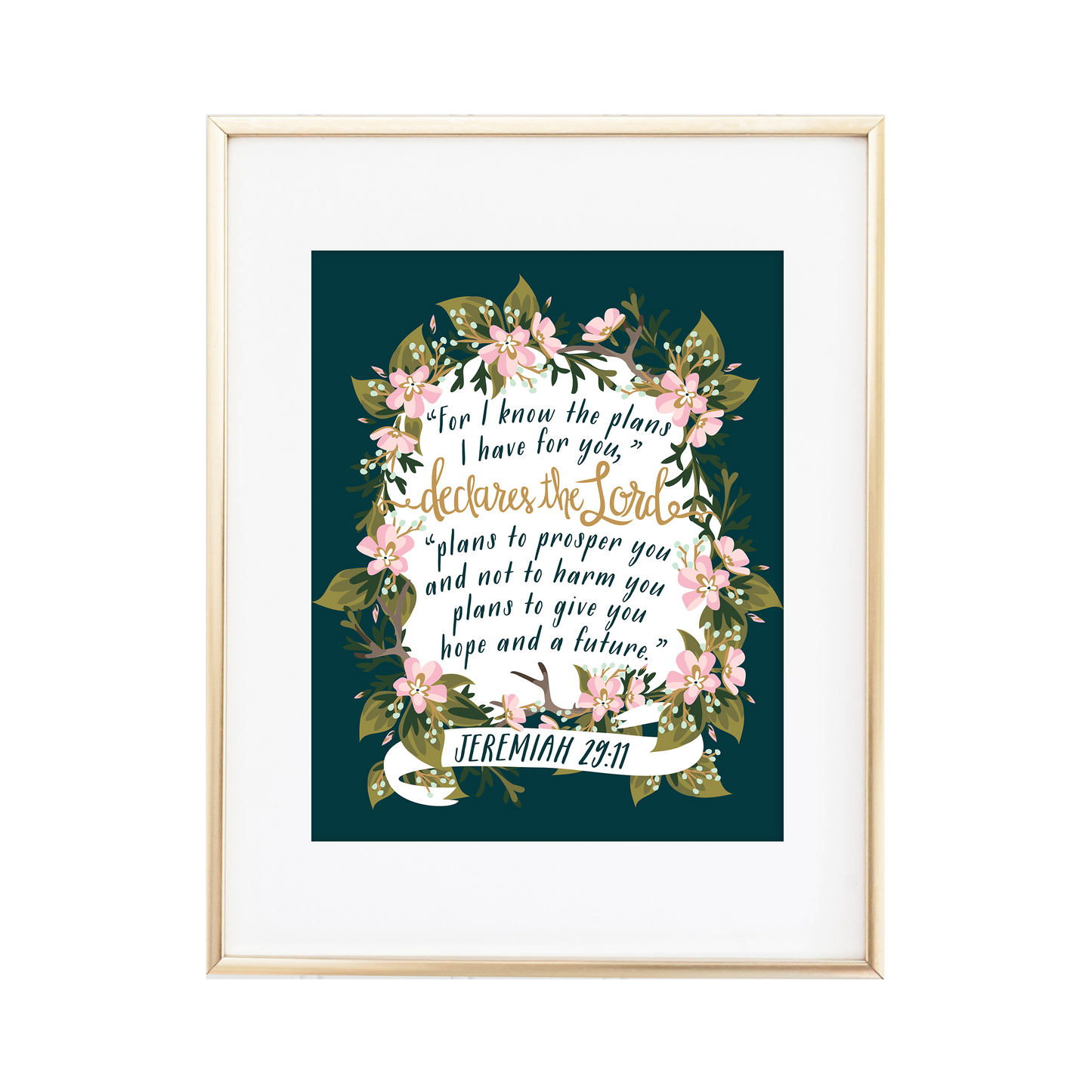Jeremiah 29:11 Print