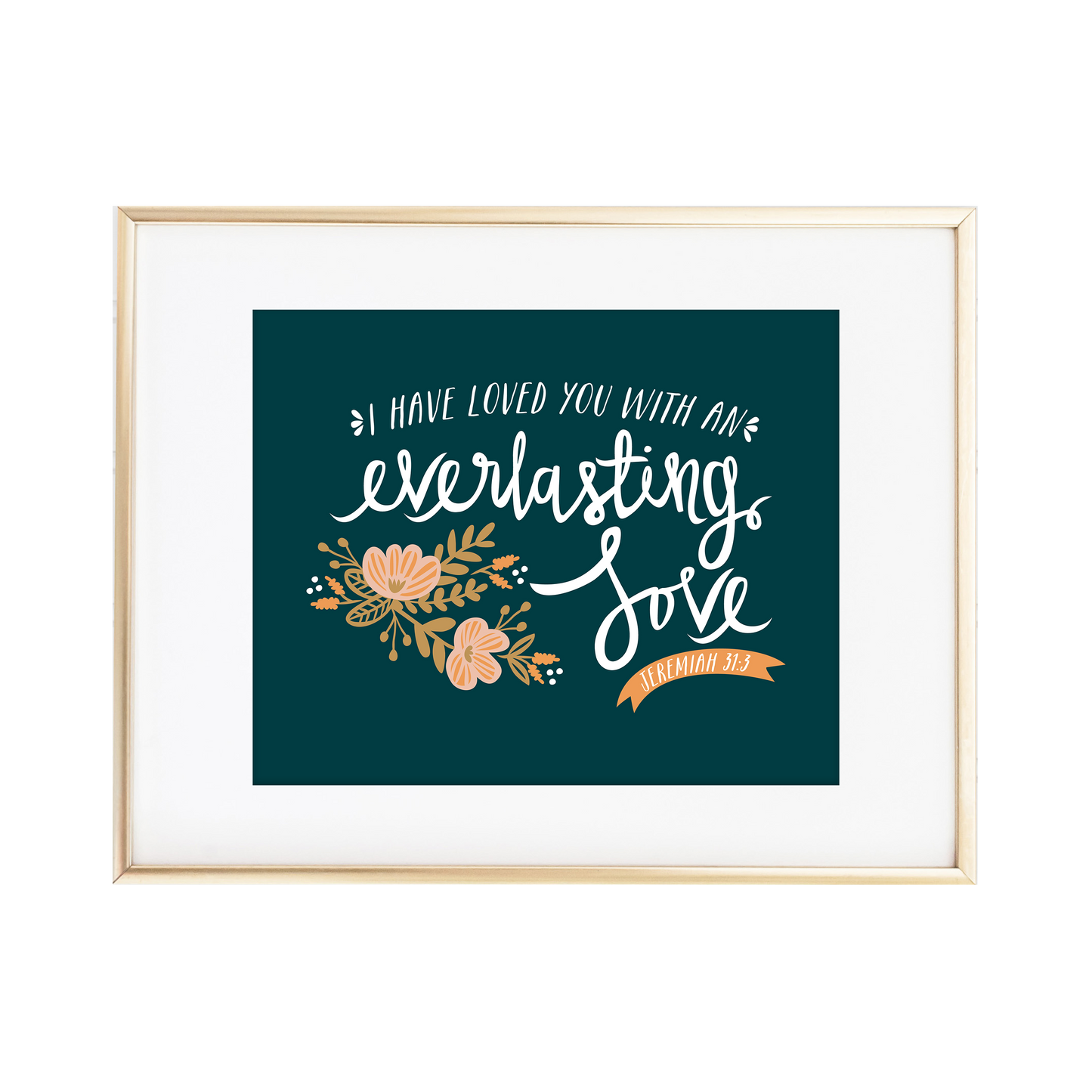 Jeremiah 31:3 Print