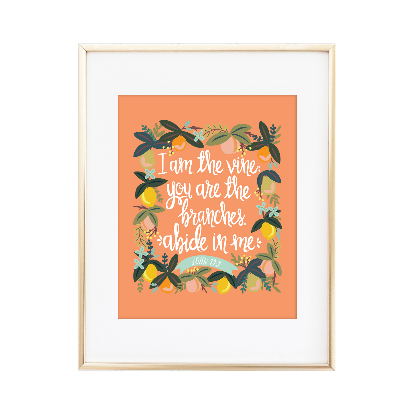 Abide in Me - John 15:5 Print